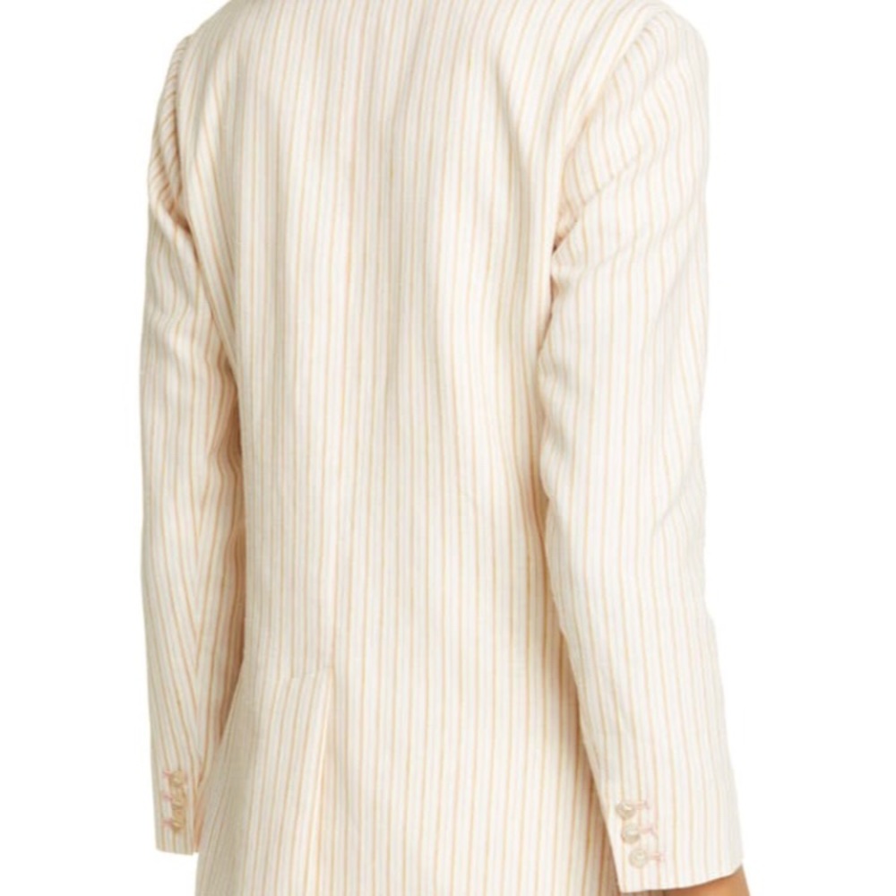 Ted Baker ALTAA Striped Linen Blend Blazer… - Picture 2 of 13